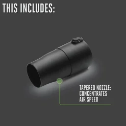 EGO POWER+ 615 CFM Turbo Variable Speed Dial Blower w/ 2.5Ah Battery & Charger Kit LB6151