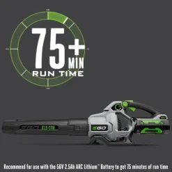 EGO POWER+ 615 CFM Turbo Variable Speed Dial Blower w/ 2.5Ah Battery & Charger Kit LB6151