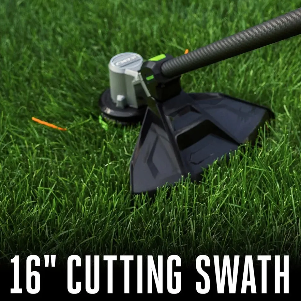 EGO POWER+ 16" Powerload, Carbon Fiber String Trimmer w/ 2.5Ah Battery & Charger Kit ST1611T