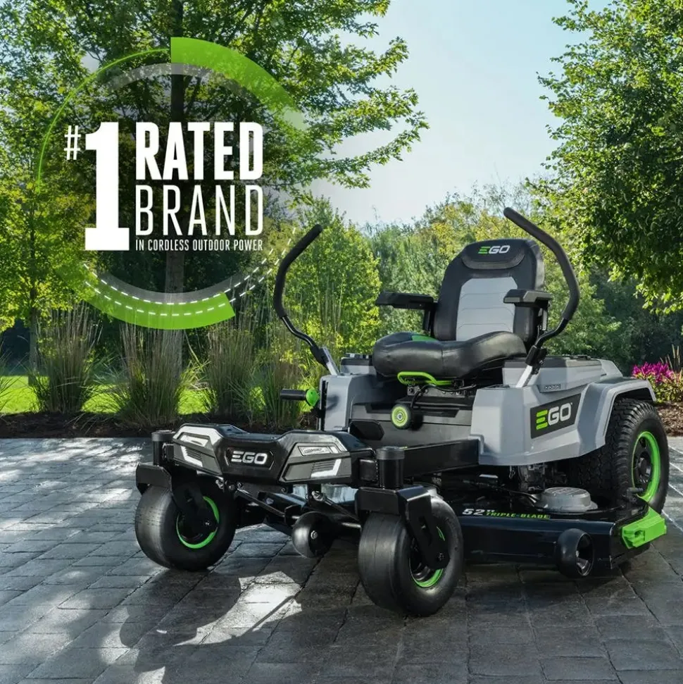 EGO Power+ 52" Z6 Zero Turn 25HP Riding Mower 56Vx6 12.0Ah Kit ZT5207L