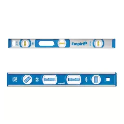 Empire Level 24 in. Aluminum I-Beam Level With 12 in. Compact Box Level Set 500.24P