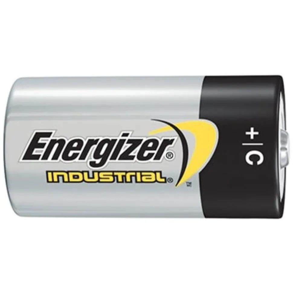 Energizer Industrial Alkaline C Batteries (12 Pack) EN93