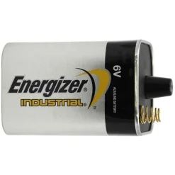 Energizer Industrial Alkaline 6V Battery w/ Coil Spring EN529