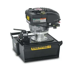 Enerpac 5.0 gallon Usable Oil, 4/3 Manual Valve Two Speed Gas Hydraulic Pump ZG5420MX-BR