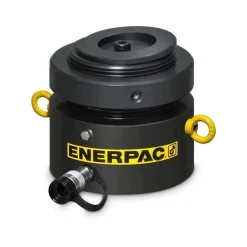 Enerpac 575 ton Capacity, 1.77 in Stroke Low Height Lock Nut Hydraulic Cylinder LPL5002