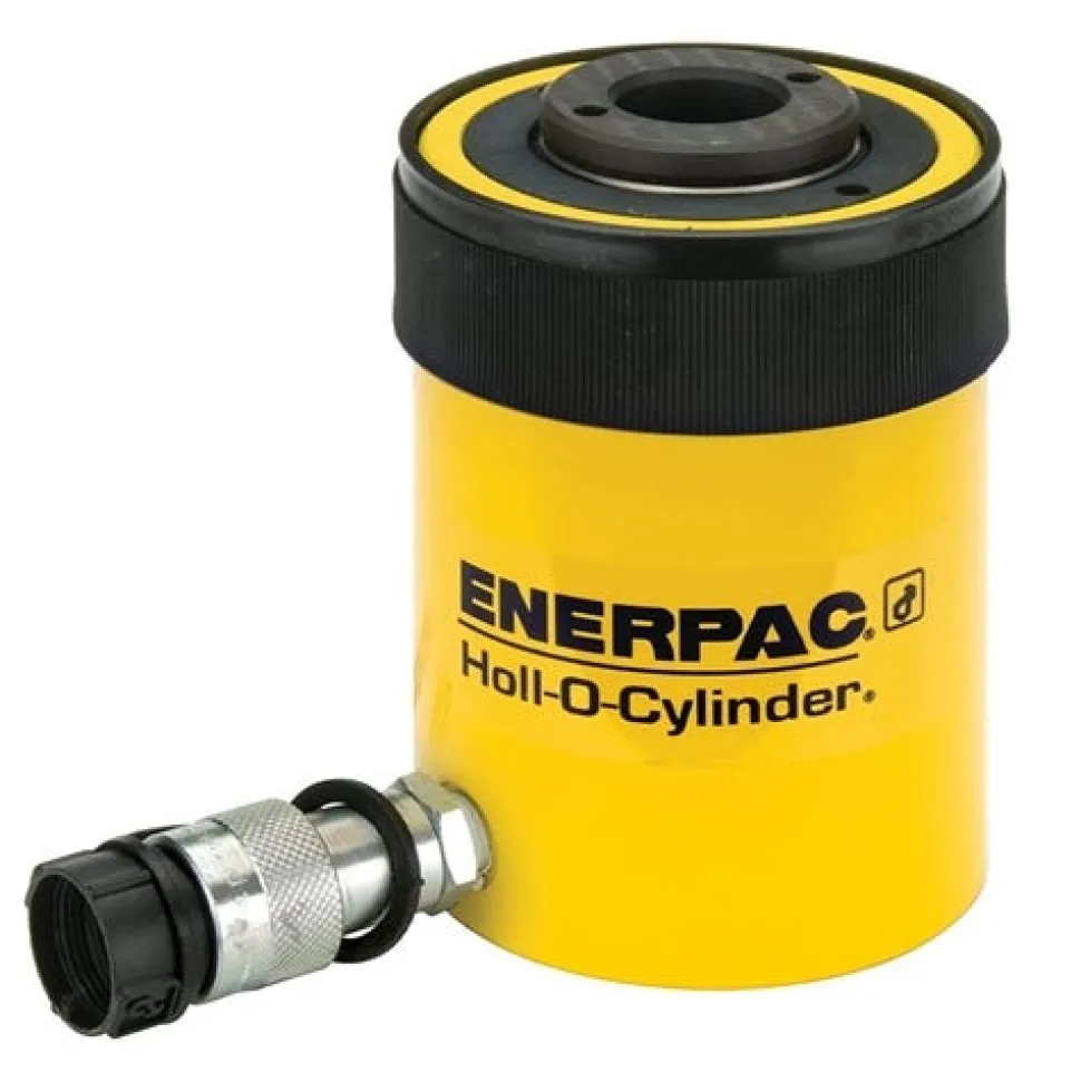 Enerpac 36.1 ton Capacity, 2.50 in Stroke, Hollow Plunger Single-Acting Hydraulic Cylinder RCH302
