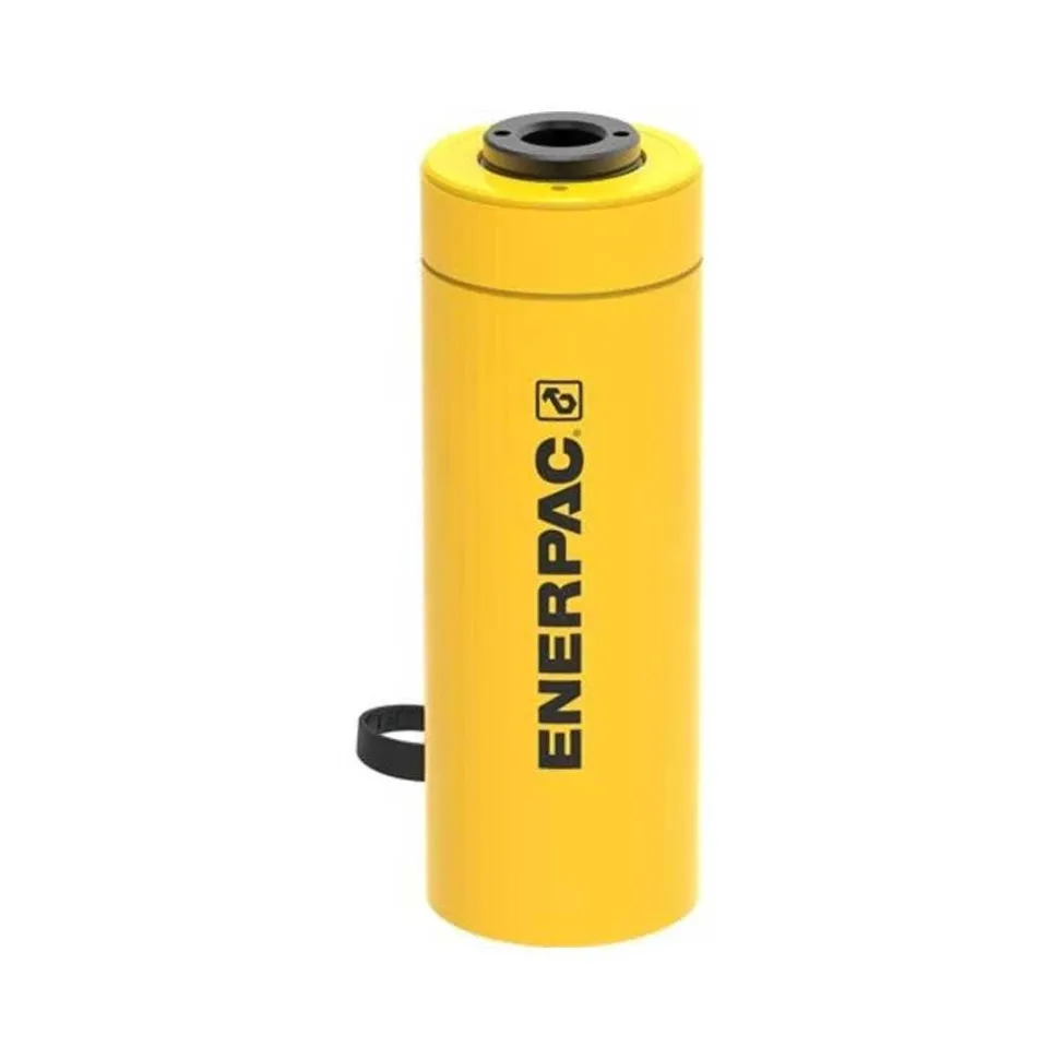 Enerpac 361 ton Capacity, 6.13 in Stroke, Single-Acting, Hollow Plunger Hydraulic Cylinder RCH306