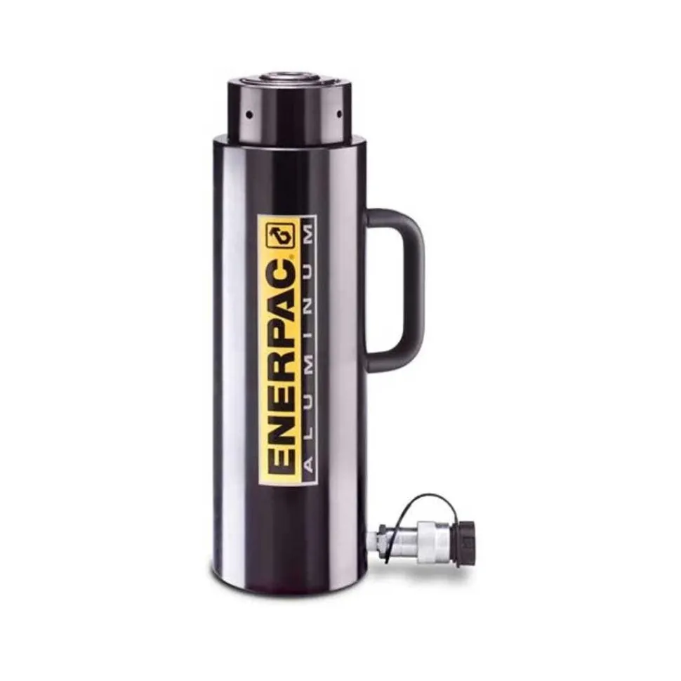 Enerpac 1109 ton Capacity, 5.91 in Stroke, Aluminum Lock Nut Hydraulic Cylinder RACL1006