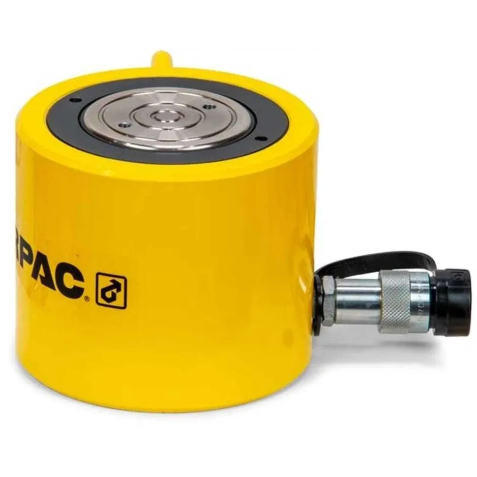 Enerpac 981 ton Capacity, 2.25 in Stroke, Low Height Hydraulic Cylinder RCS1002