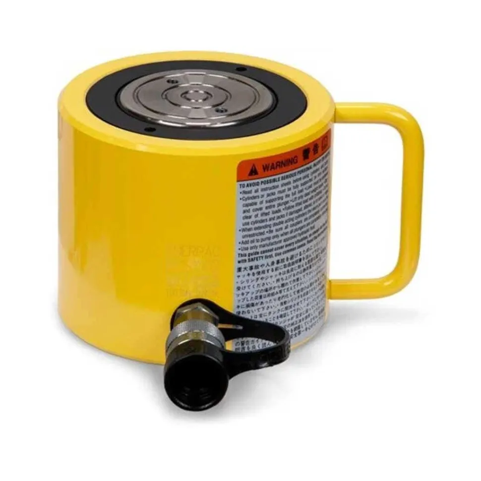Enerpac 981 ton Capacity, 2.25 in Stroke, Low Height Hydraulic Cylinder RCS1002
