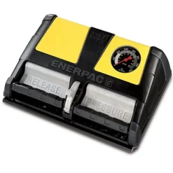 Enerpac Air Driven Hydraulic Pump w/ 61 in3 Usable Oil & Integrated Pressure Gauge For Single-Acting Cylinder/Tool XA11G