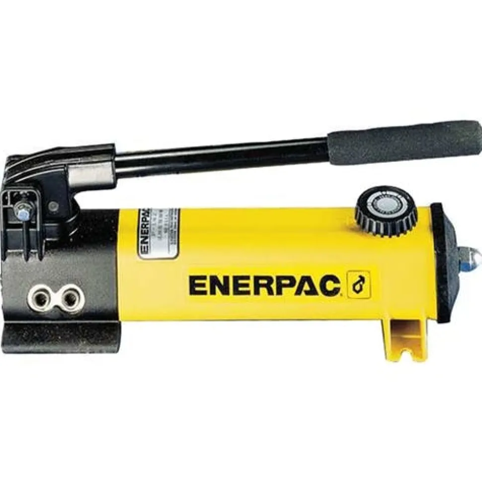Enerpac Single Speed Lightweight 20 in3 Usable Oil Hydraulic Hand Pump For Single-Acting Cylinders P141