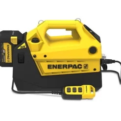 Enerpac 54V Cordless Hydraulic Pump Kit, 115V Charger, 3/2 Electric Valve, 241 cu. in. Usable Oil XC2304SB