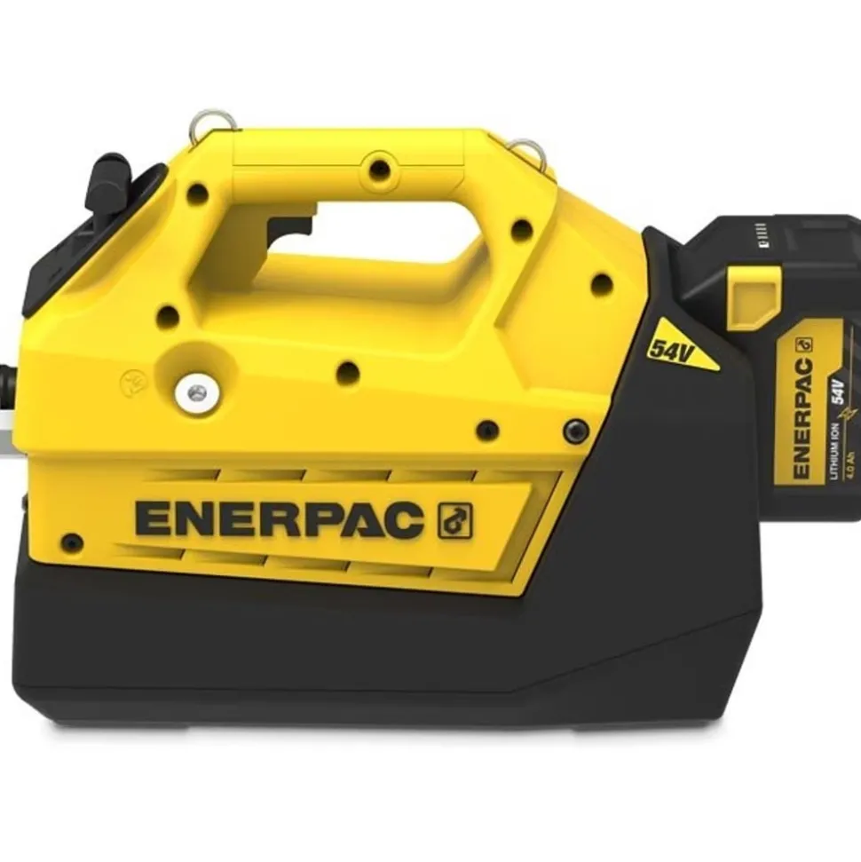 Enerpac 54V Cordless Hydraulic Pump Kit, 115V Charger, 3/2 Manual Valve, 241 cu. in. Usable Oil XC2204MB