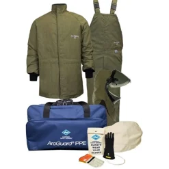 Enespro 40 Cal Cat 4 ArcGuard RevoLite Arc Flash Kit w/ Gloves