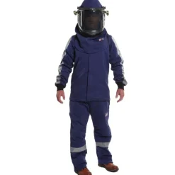 Enespro ArcGuard Performance 40 cal Jacket & Bib Kit w/ Lift Front Hood & Voltage Gloves ARC40KIT-LG09