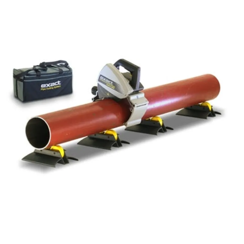 Exact PipeCut 220E (0.6" - 8.6") Pipe Cutter Circular Saw 5.5" Blade Roller System 7010437US
