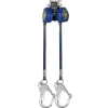 FallTech 6' FT-X EdgeCore Class 2 Personal SRL-P, Twin-Leg w/ Aluminum Rebar Hooks 84106TP5