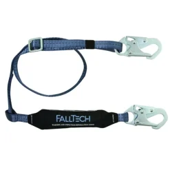 FallTech 4' to 6' Adjustable Viewpack Web Shock Absorbing Lanyard 8257