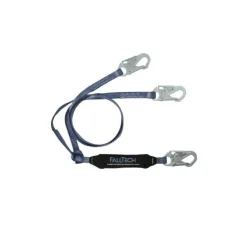 FallTech ClearPack 6' Shock Absorbing Y Lanyard 82608