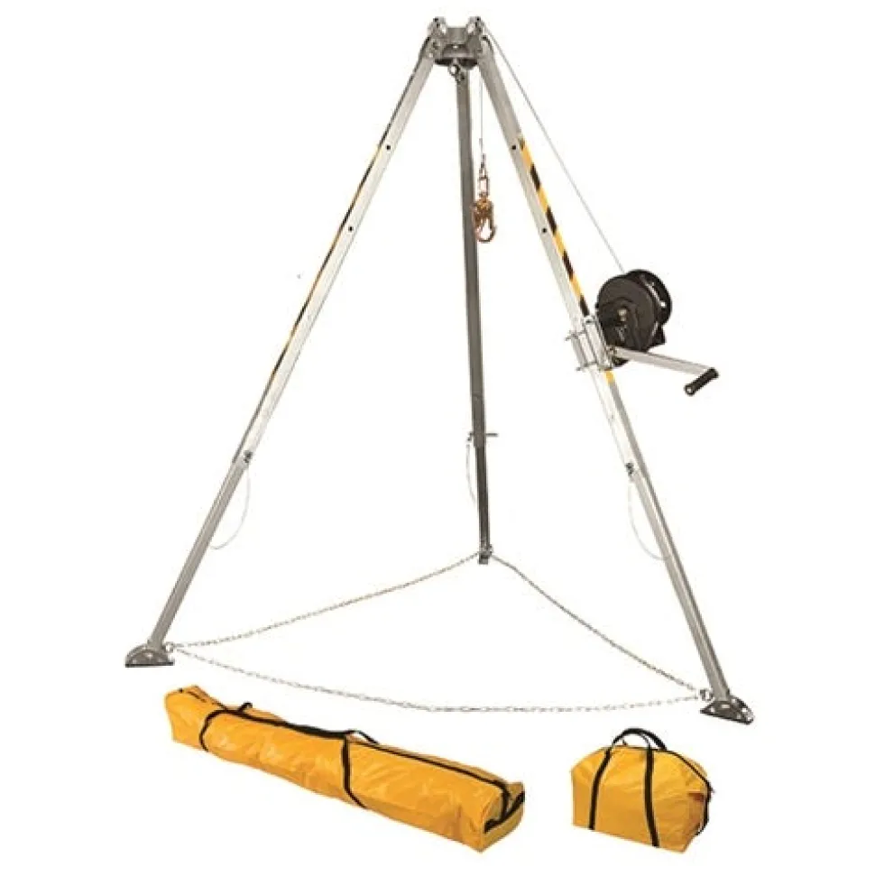 FallTech Confined Space 8' Tripod Kit Winch (No SRL) 7507