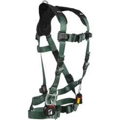 FallTech 3D Standard Non-Belted Full Body Harness, Quick-Connect Leg Adjustment 19103DQC