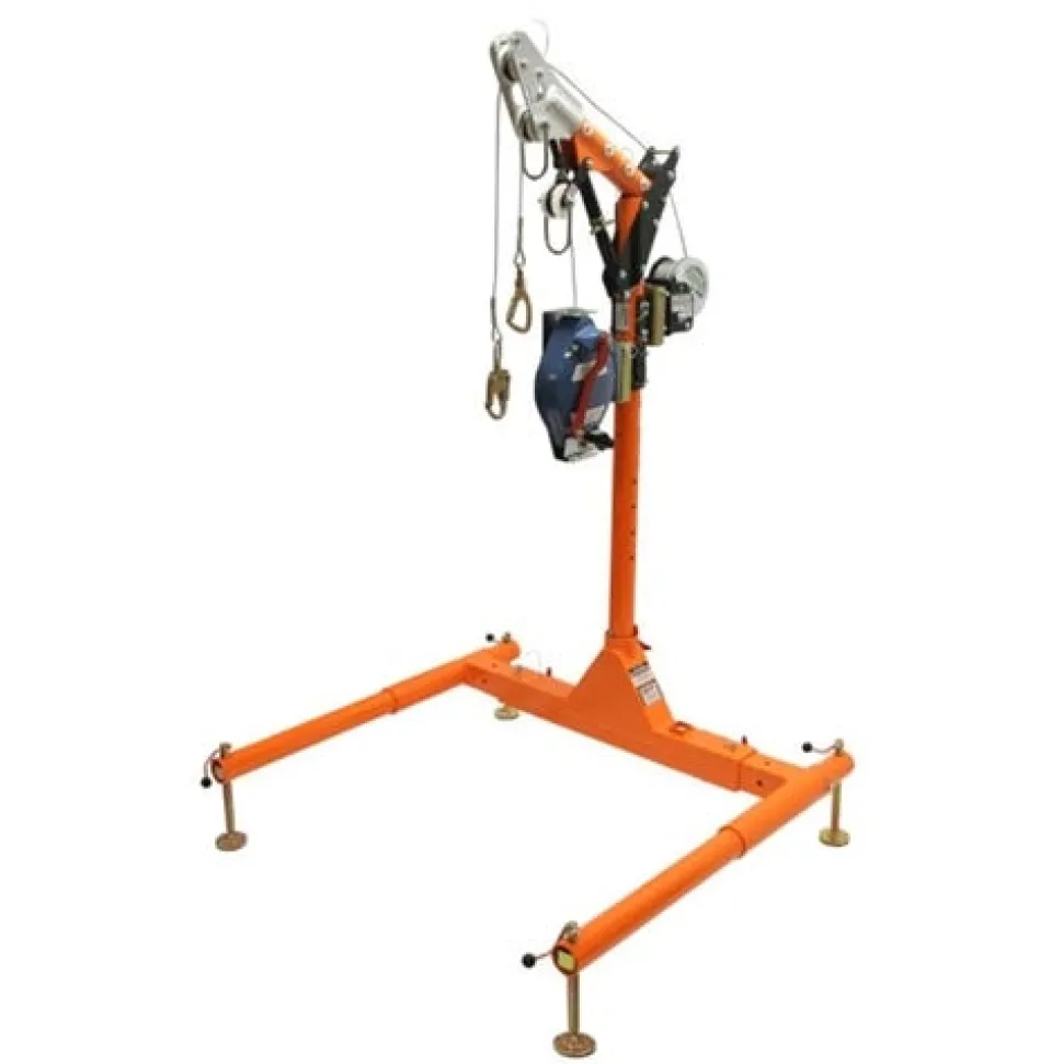 FallTech 5pc Confined Space Davit System with Personnel Winch and 3-way SRL-R 6050428WR