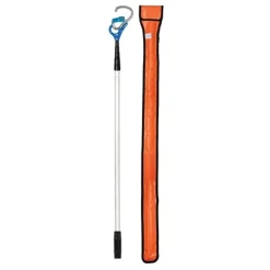 FallTech Rescue Pole; 4' to 17' with Alum Carabiner and Bag 68030T