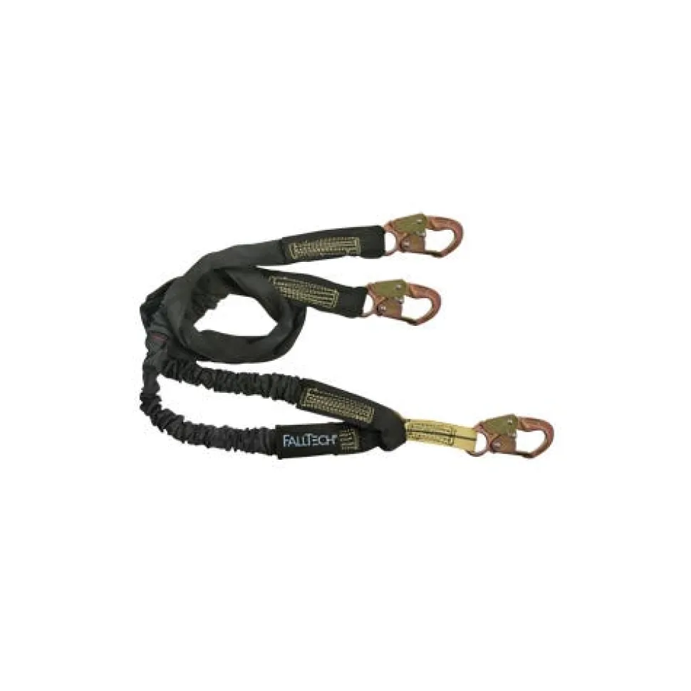 FallTech WeldTech Internal 6' Shock Absorbing Y Lanyard Nomex/Kevlar 8243Y