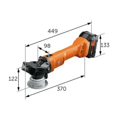 Fein AKFH 18-5 T 18V Cordless Beveler AS Kit 71380562090