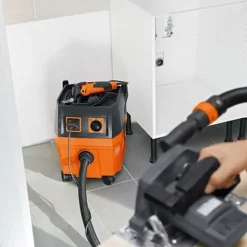 Fein Turbo I HEPA Pro 6 Gallon 151 CFM Wet/Dry Dust Extractor Vac 92037060990