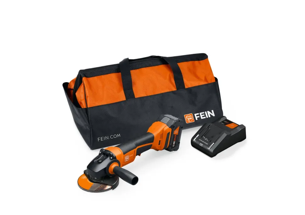 Fein 18V AmpShare CCG 18-125-10 AS 5" Angle Grinder Paddle 1080 Watts Brake Kit 71220462120