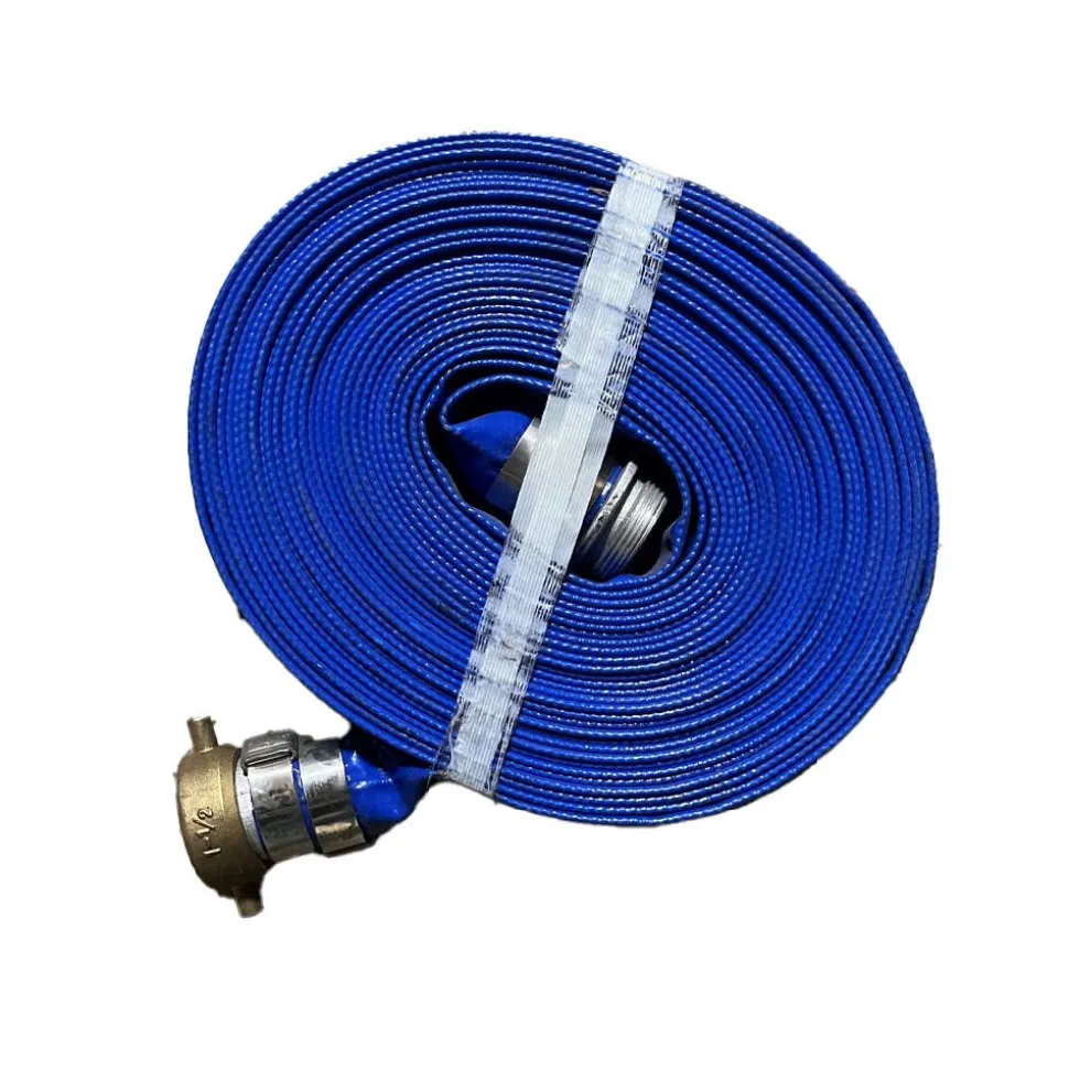 Fisher Allied 1-1/2" x 50' Discharge Hose, Pin Lug H112-50-DIS
