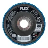 FLEX 4-1/2" Blending/Grinding 60 Grit Flap Disc FA302005
