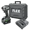FLEX 1/4" Quick Eject Hex Impact Driver Kit (6.0Ah Stacked) FX1371A-1H