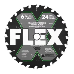 FLEX 6-1/2" 24T Carbide Circular Saw Blade FA201002-10B