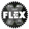 FLEX 7-1/4" 40T Fine Trim/Crosscut Wood Blade FA201004-10B