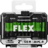FLEX Impacks 2" T25 Impact Driver Bit 20Pc. FA101006-20