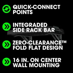 FLEX STACK PACK Folding Rack Shelf FS1502