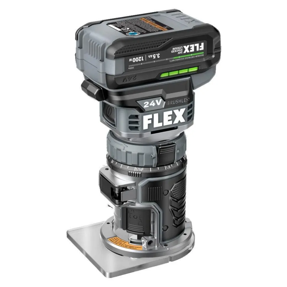 Flex Trim Router Stacked Lithium Kit FX4221-1F