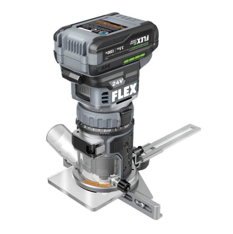 Flex Trim Router Stacked Lithium Kit FX4221-1F