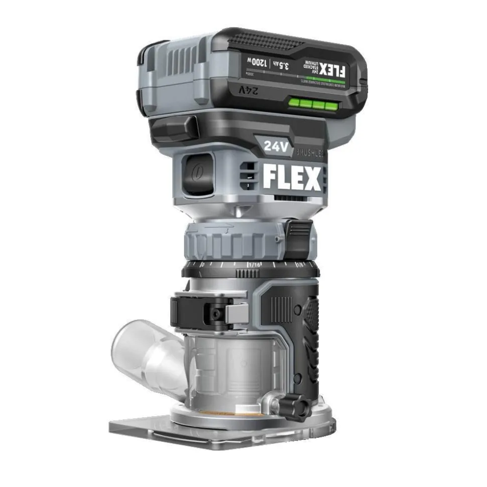 Flex Trim Router Stacked Lithium Kit FX4221-1F