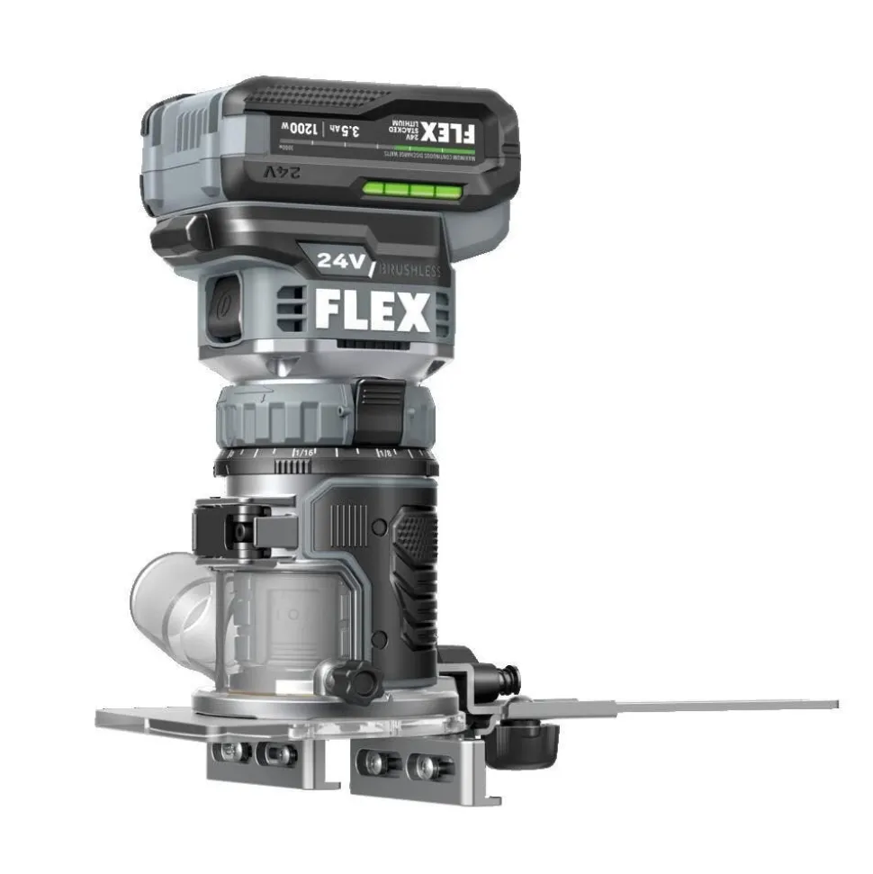 Flex Trim Router Stacked Lithium Kit FX4221-1F