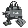 FLEX 24V 1/2" 2 Speed Compact Drill Driver Kit FX1131-1A
