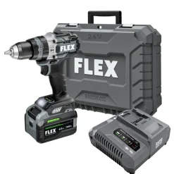 FLEX 24V 1/2" Hammer Drill Turbo Mode Kit (6.0Ah Stacked) FX1271T-1H
