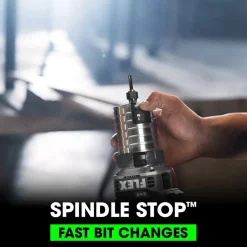 Flex 24V Brushless Trim Router 1.5HP (Tool Only) FX4221-Z