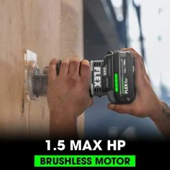 Flex 24V Brushless Trim Router 1.5HP (Tool Only) FX4221-Z