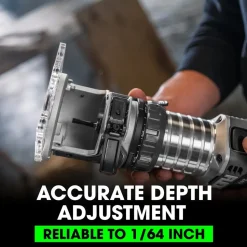 Flex 24V Brushless Trim Router 1.5HP (Tool Only) FX4221-Z