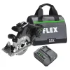 Flex 24V Circular Saw 6-1/2" In-Line Kit (5.0Ah) FX2131A-1C
