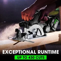 Flex 24V Circular Saw 6-1/2